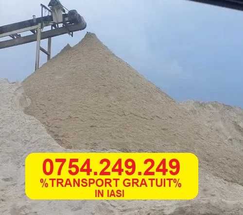 Balast, Nisip spalat, nisip gazon, piatra concasata, sort, ciment