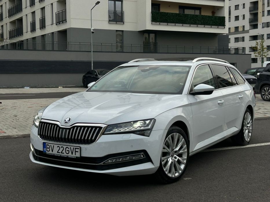 Skoda Superb 3 2.0 tdi 150cp trapa, ventilatie, piele, dsg