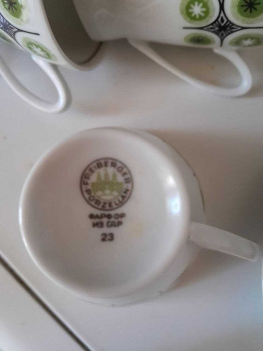 Редкий фарфоровый сервиз ГДР