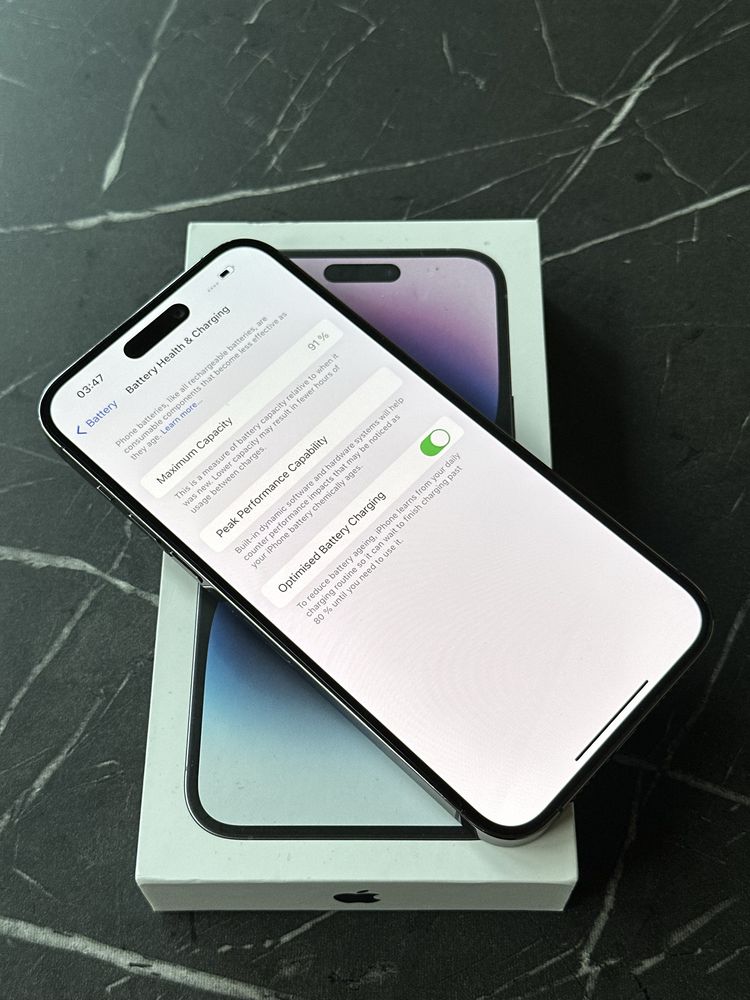 IPhone 14 Pro Max 128GB Purple 91% Батерия