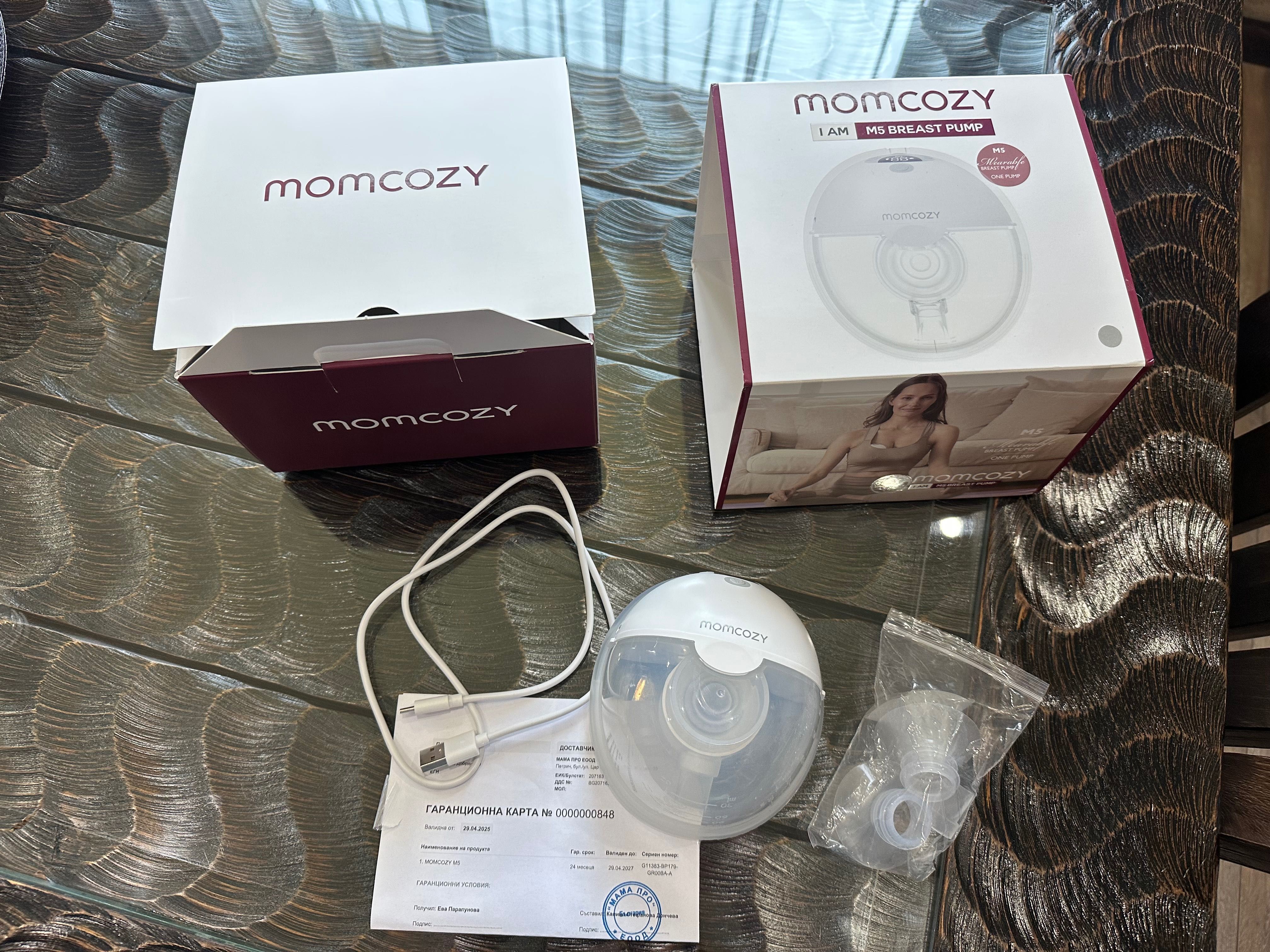 Hands free помпа за кърма Momcozy M5