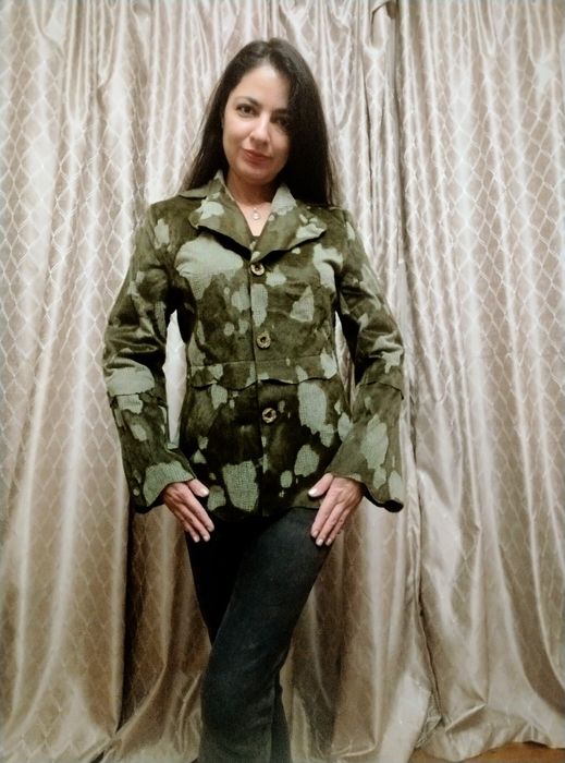 Пиджак Италия с замшей