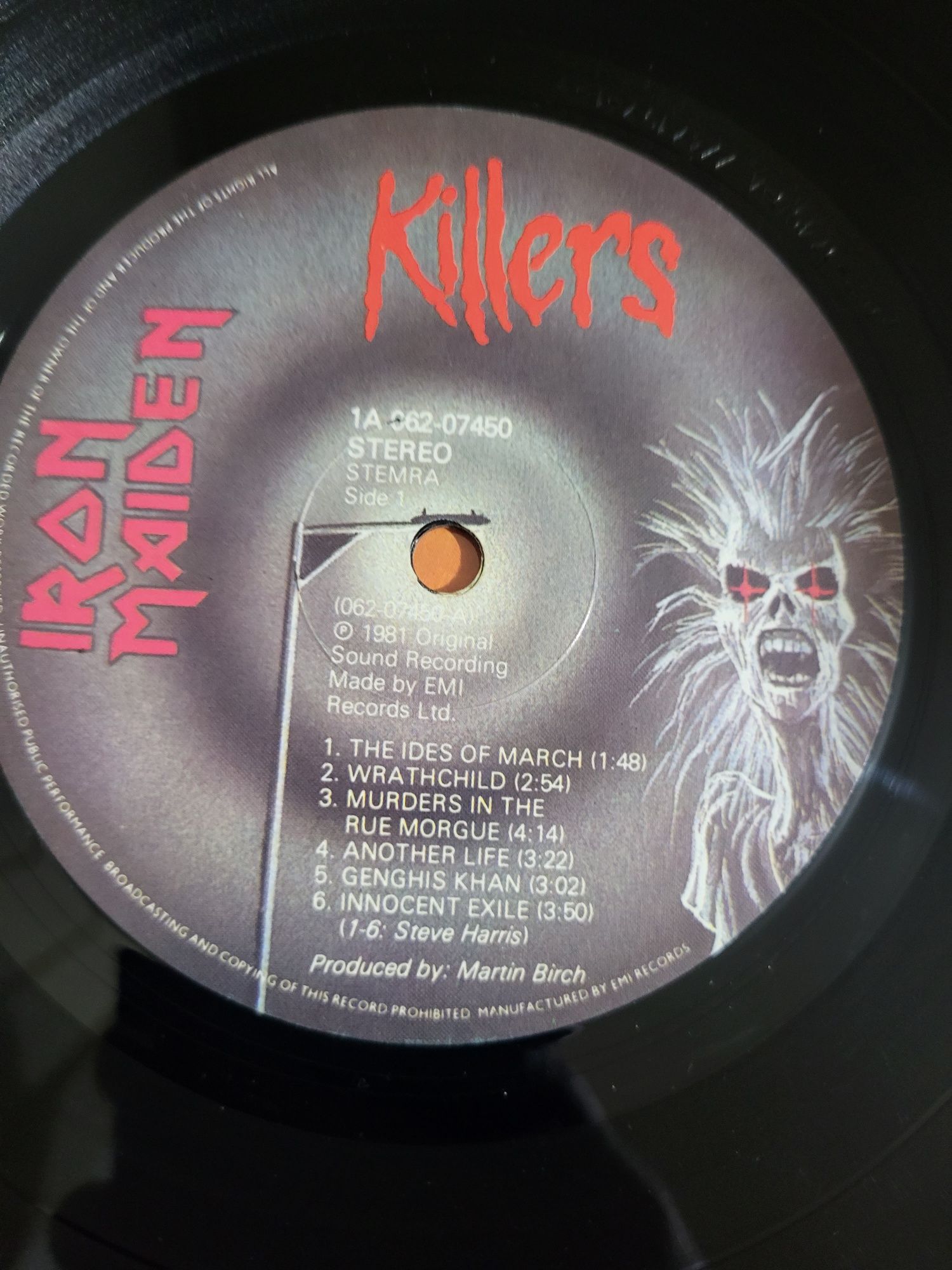 Iron Maiden-Killers-албум 1981г