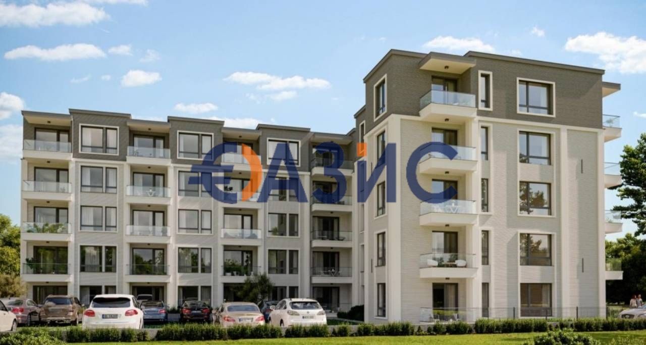 Апартамент с 1 спалня в нова сграда в строеж, Равда, България, 59,5 кв
