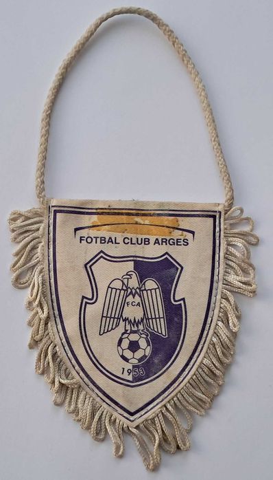 Fanion Fotbal Club Arges Campioana Romaniei