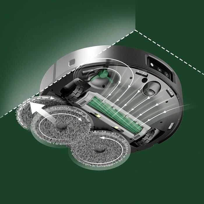 Прахосмукачка робот iRobot Roomba Plus 505 Combo + AutoWash Станция