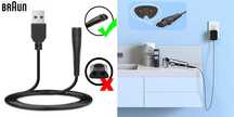 Cablu Incarcare Usb Masini Tuns Barbierit Philips Braun Panasonic