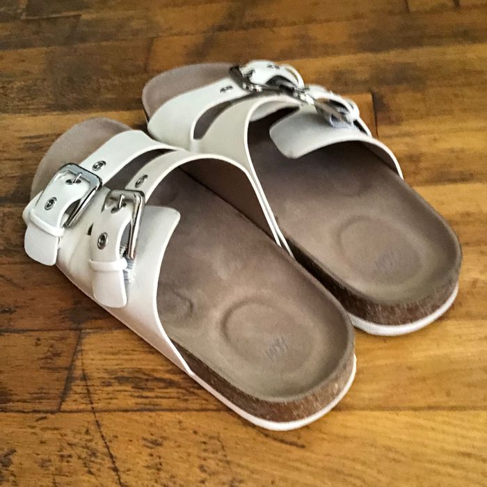 Дамски чехли с две каишки h&m