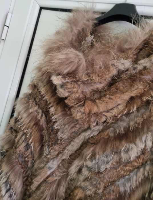 Дамско наметало от естествен косъм