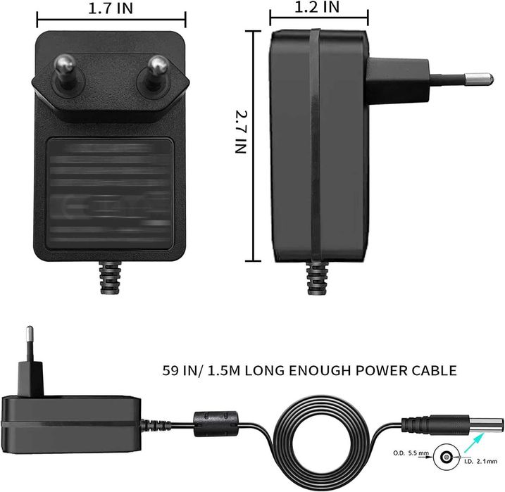 Adaptor sursa incarcator alimentare 18V 1A DC,100V-240V,18W 18V