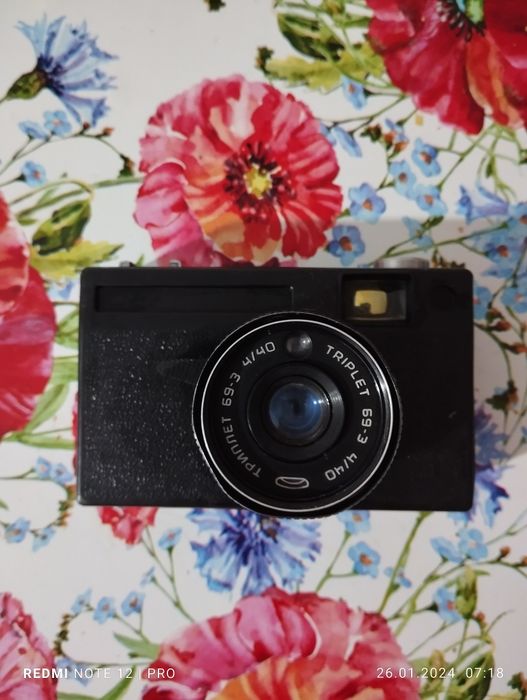 Старый фотоаппарат