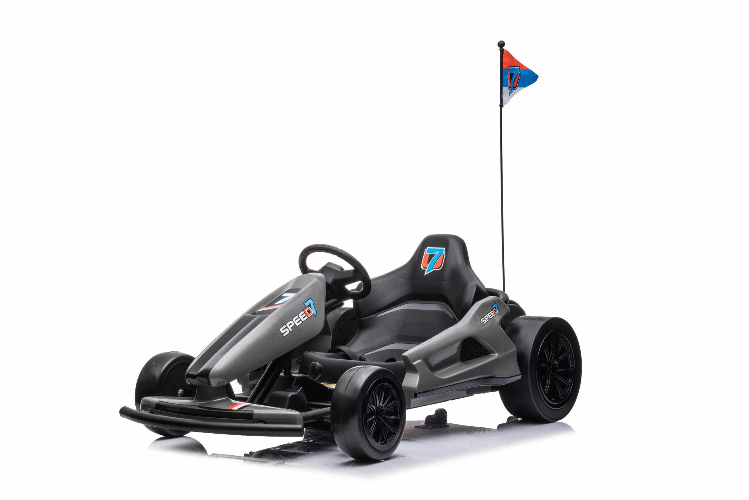 Kart electric pt. copii BJY035 F1  2 x150W cu functie de drift #Grey