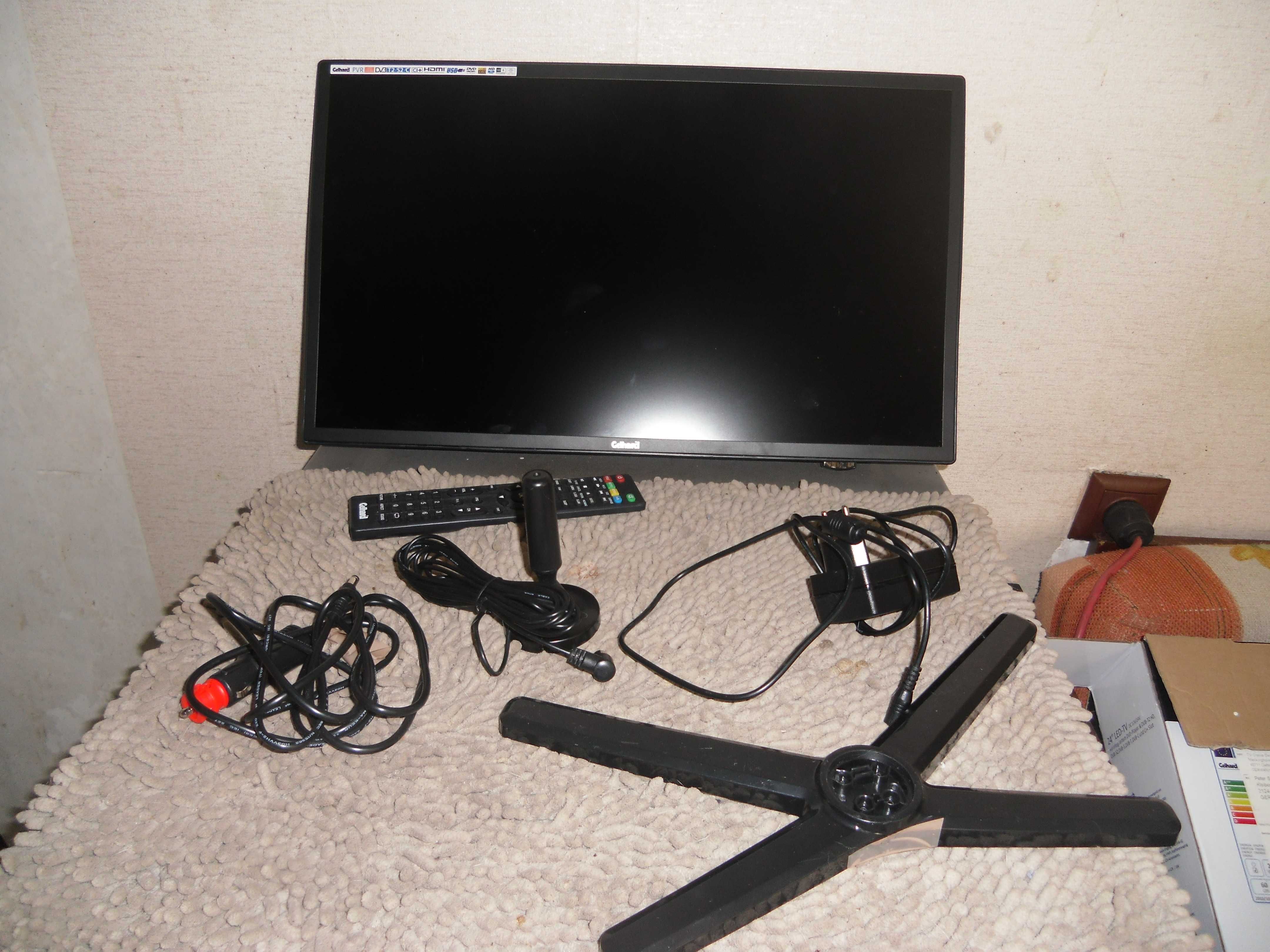 26.Продавам Телевизор Celhard НОВ 24” LED.Модел GTV2482PVR.1080p (FHD)