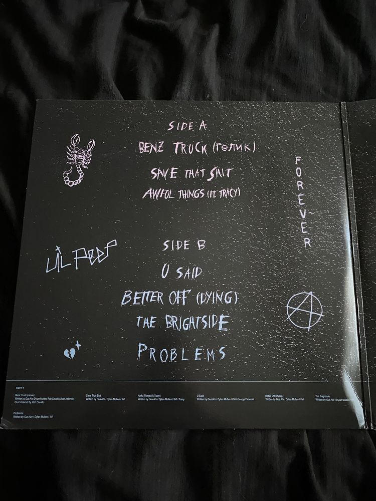 come over when you're sober : lil peep vinyl