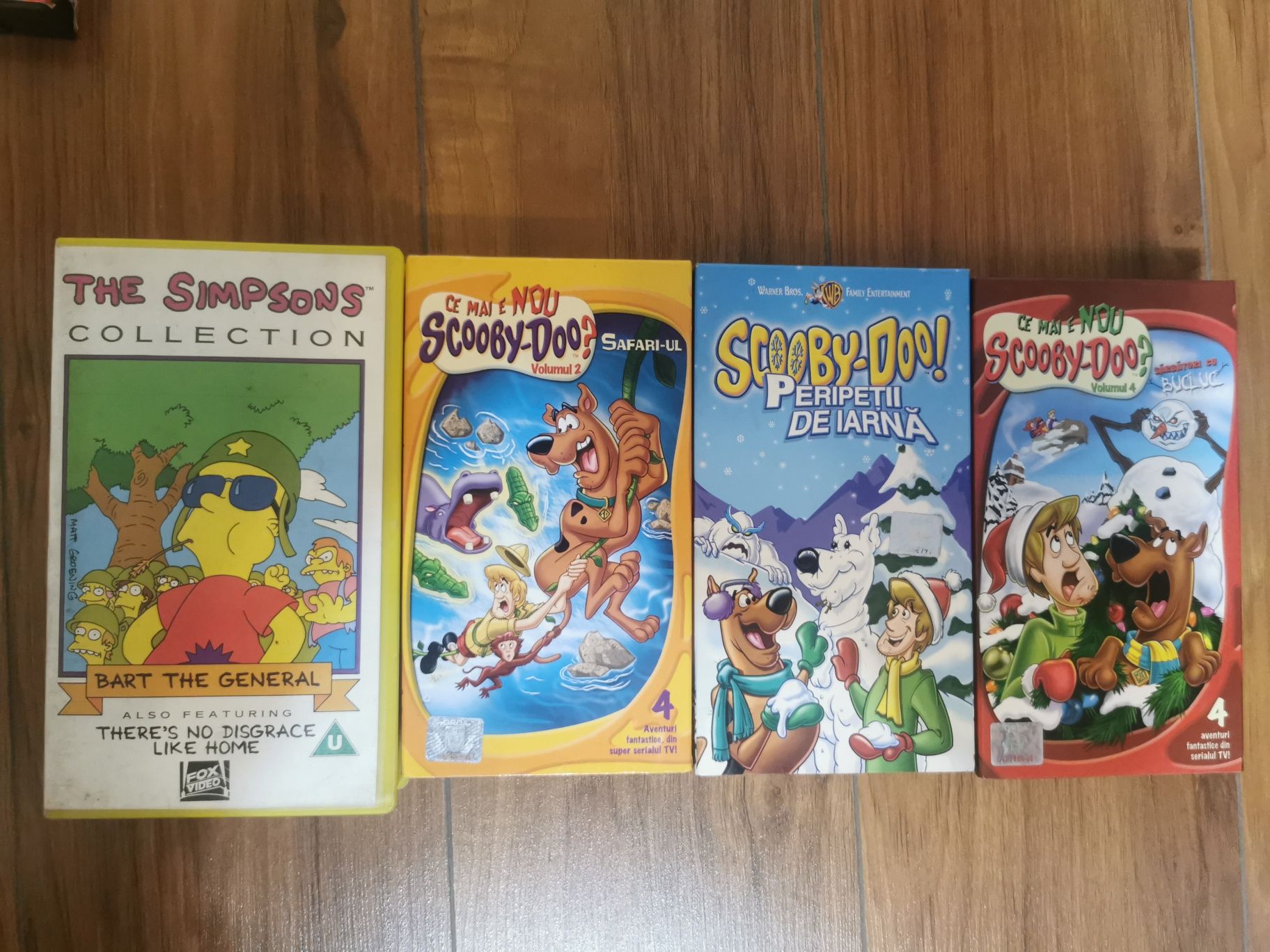 Casete VHS Tom si Jerry Scooby Doo Desene animate