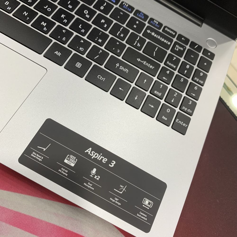 Yangi noutbuk Acer aspire 3 Ryzen 3 8/512GB новый Bepul yetkazish blan