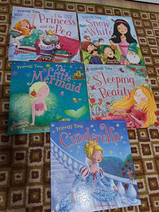 Colecție 5 cărți pentru copii in limba engleză, noi