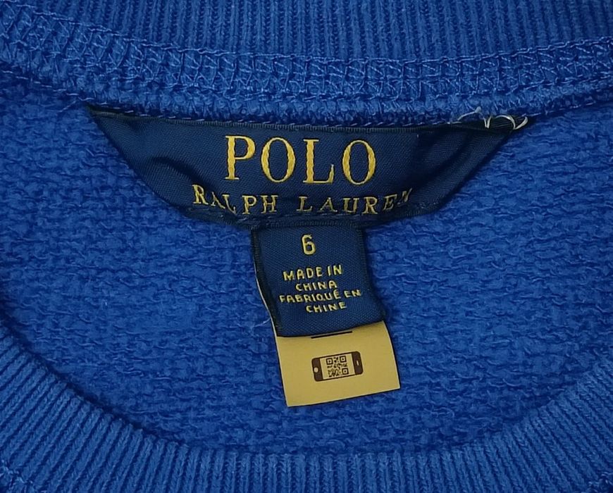 POLO Ralph Lauren Sweatshirt оригинално горнище ръст 116-122см памук