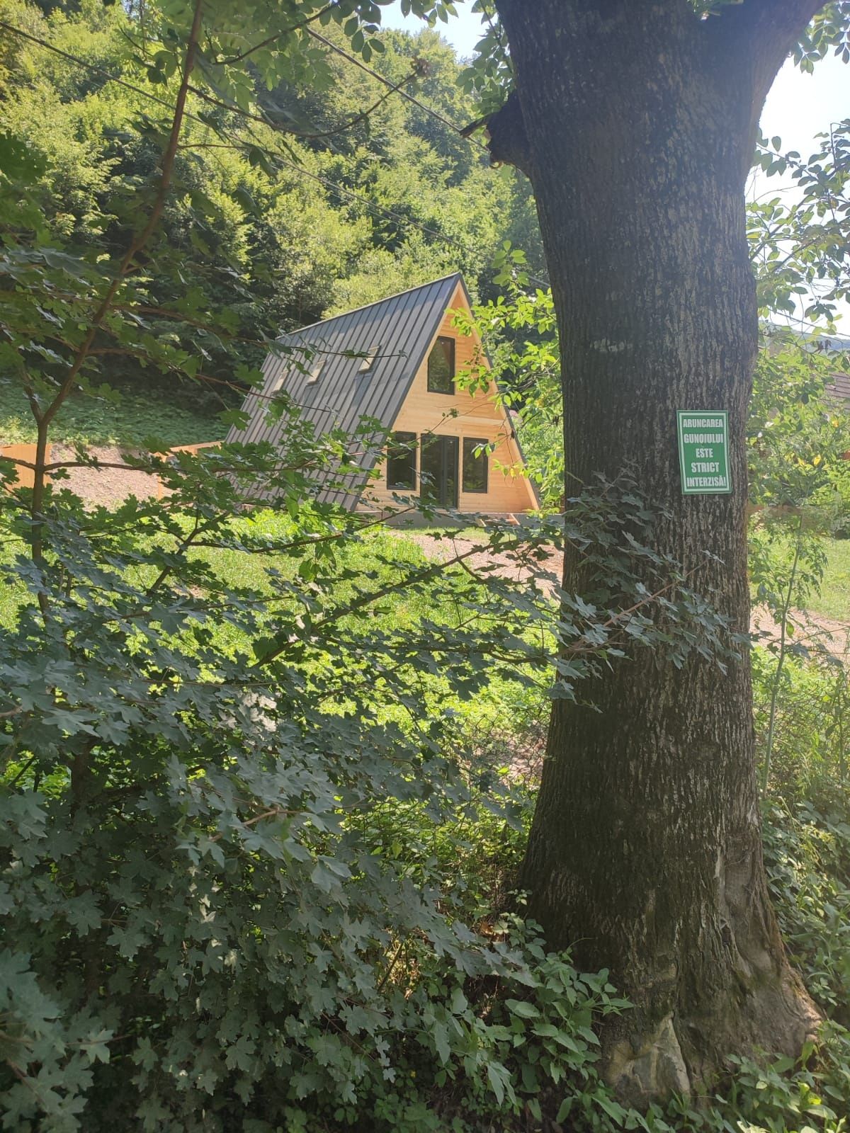 Cabana in stil A, Valea Mănăstirii, Râmeț, Alba