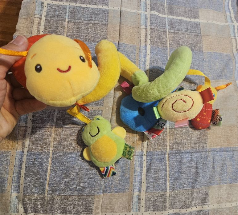 Мека играчка за количка