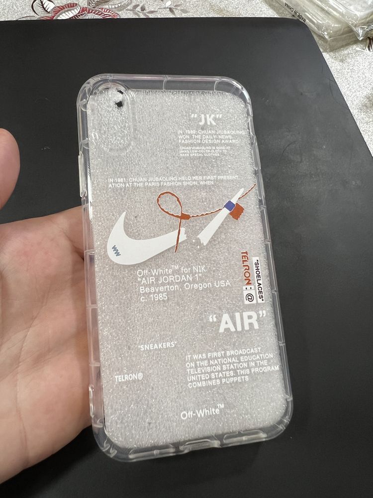 Vand husa iPhone X ( 10 ) , iPhone 11 Nike Air Off-White