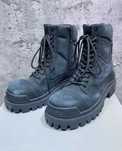 Balenciaga combat strike boots