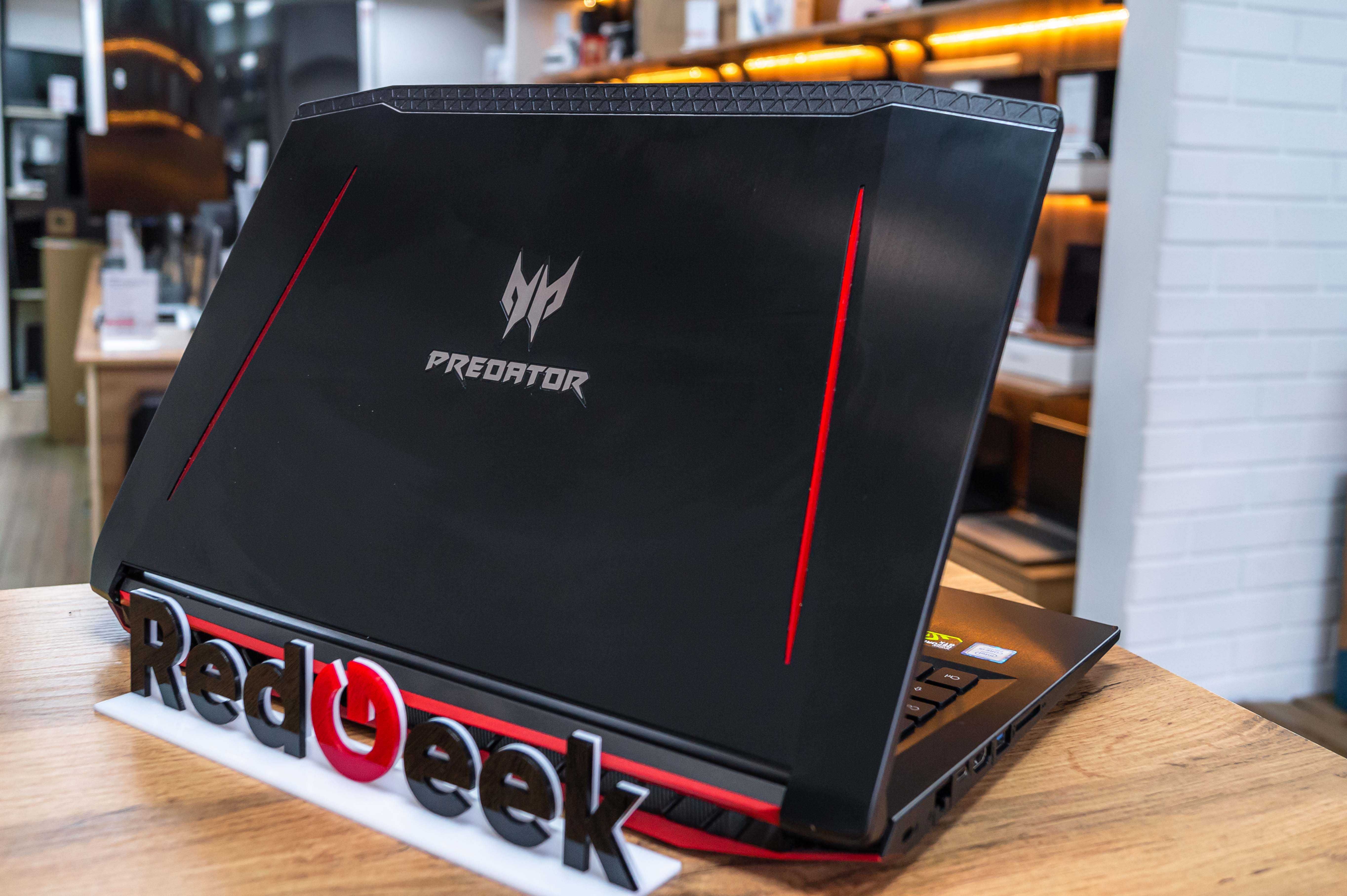 Acer Predator Helios 300 Core i5-8300H GTX 1050Ti HDD 1TB Red Geek