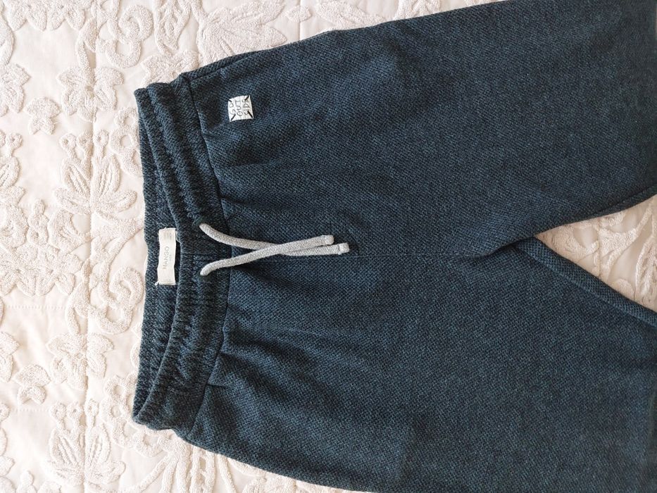 Pantaloni termici pt băieți 13-14 ani /164 cm, Mango, C&a