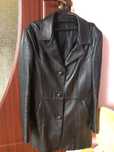 jacheta piele neagra