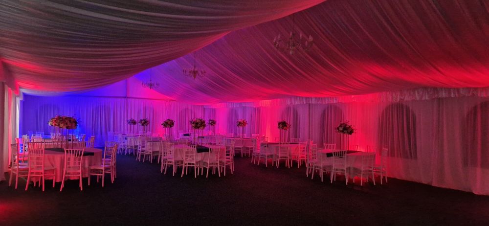 Cort 10x40 >400 pers 10x50 > 500 pers