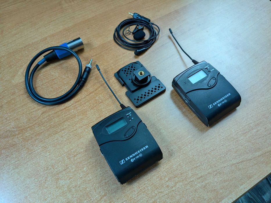 Sennheiser EW 112. Беспроводная радиосистема с петличным микрофоном