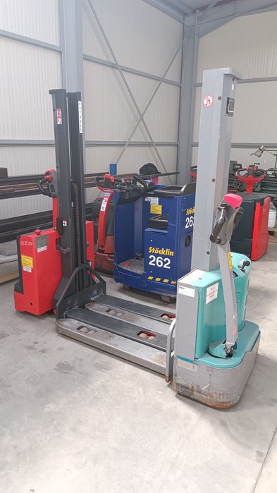 Стакер/и Linde L14 AP, Jungheinrich и палетни колички