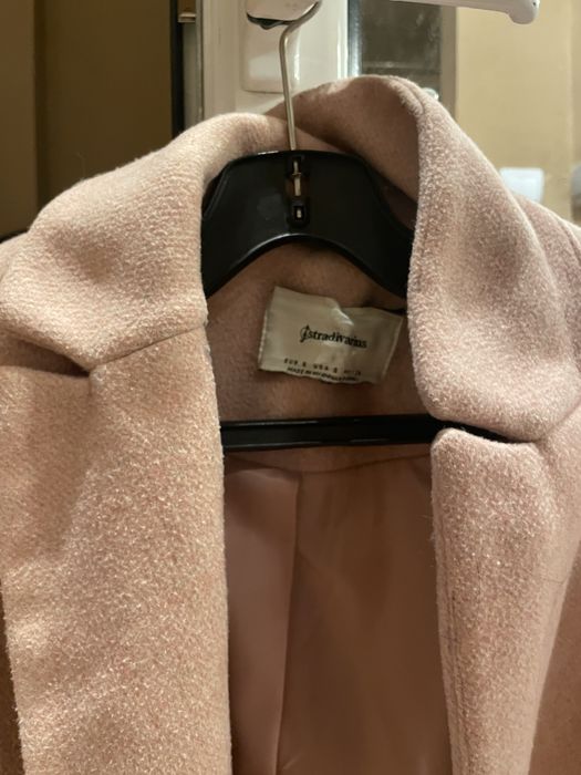 Дълго Палто Baby Pink