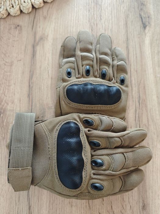 Тактически ръкавици цвят каки