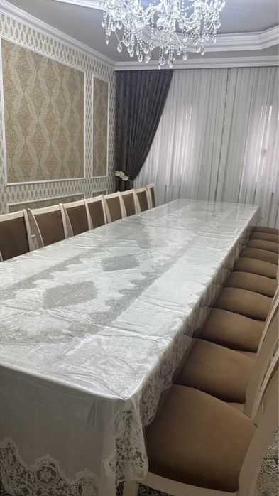 Стол 5 метр стуля 20 штук