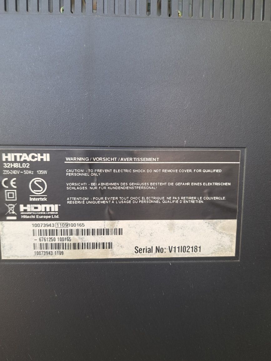 Телевизор 32 инча HITACHI - 130 лева !