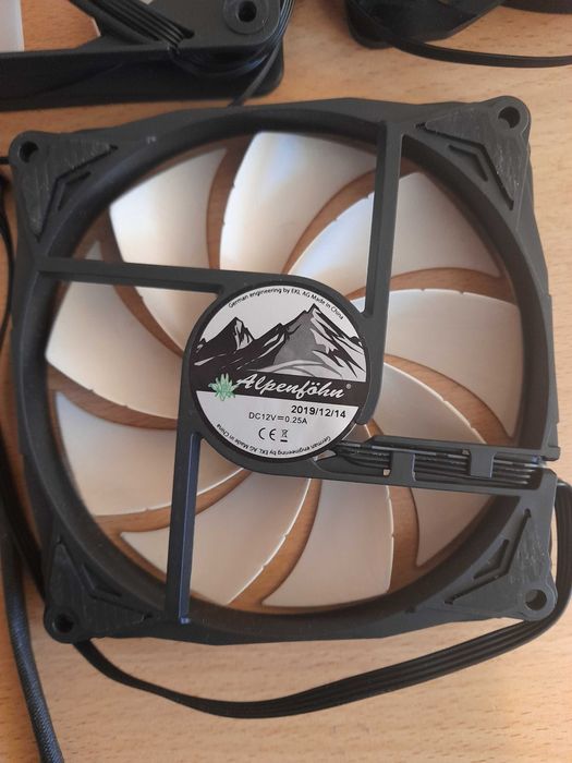 лот вентилатори NZXT/Corsair/Thermaltake/Alpenfohn/be quiet!/140/120mm