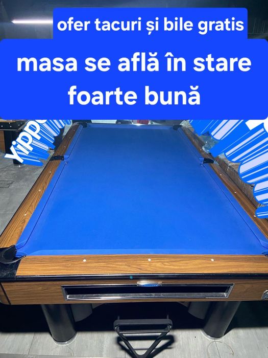 Mese de biliard profesionale SAM 9’’