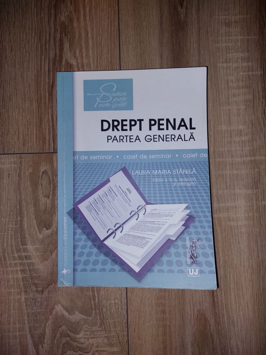 Caiet de seminar Drept penal Parte generala