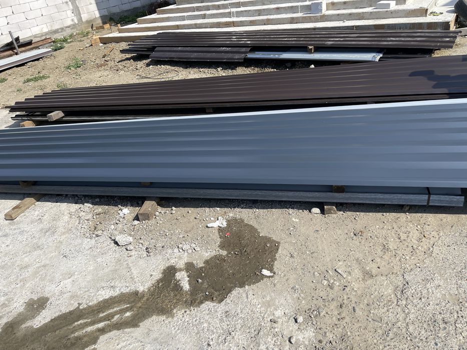 Gard din tabla cutata H35 pret de producator gri antracit maro rosu gr