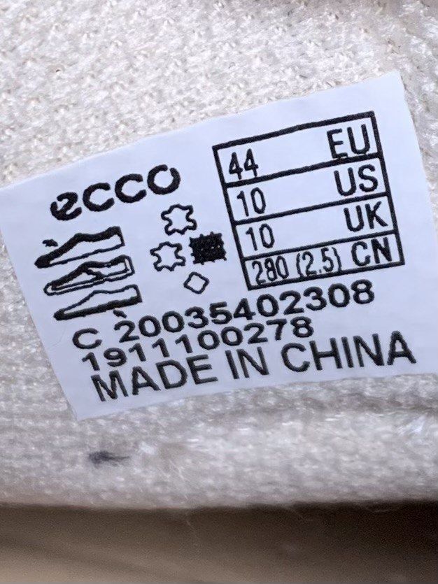 Мужская обувь Европейского бренда ЭККО