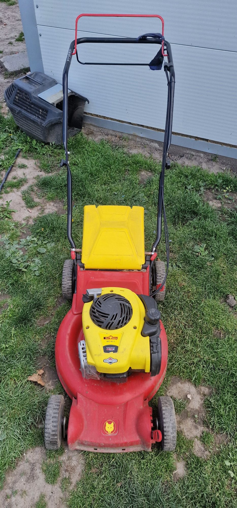 Vand masina de tuns/taiat iarba/gazon Wolf Garten motor 4 cai cu cos