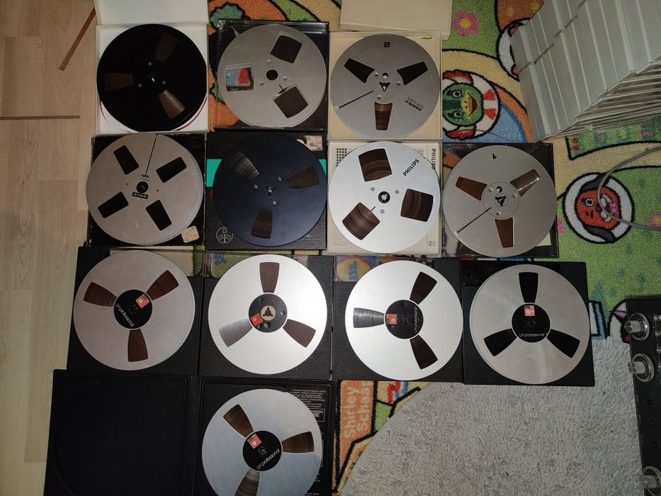 Vând Benzi de Magnetofon Metalice Aluminiu