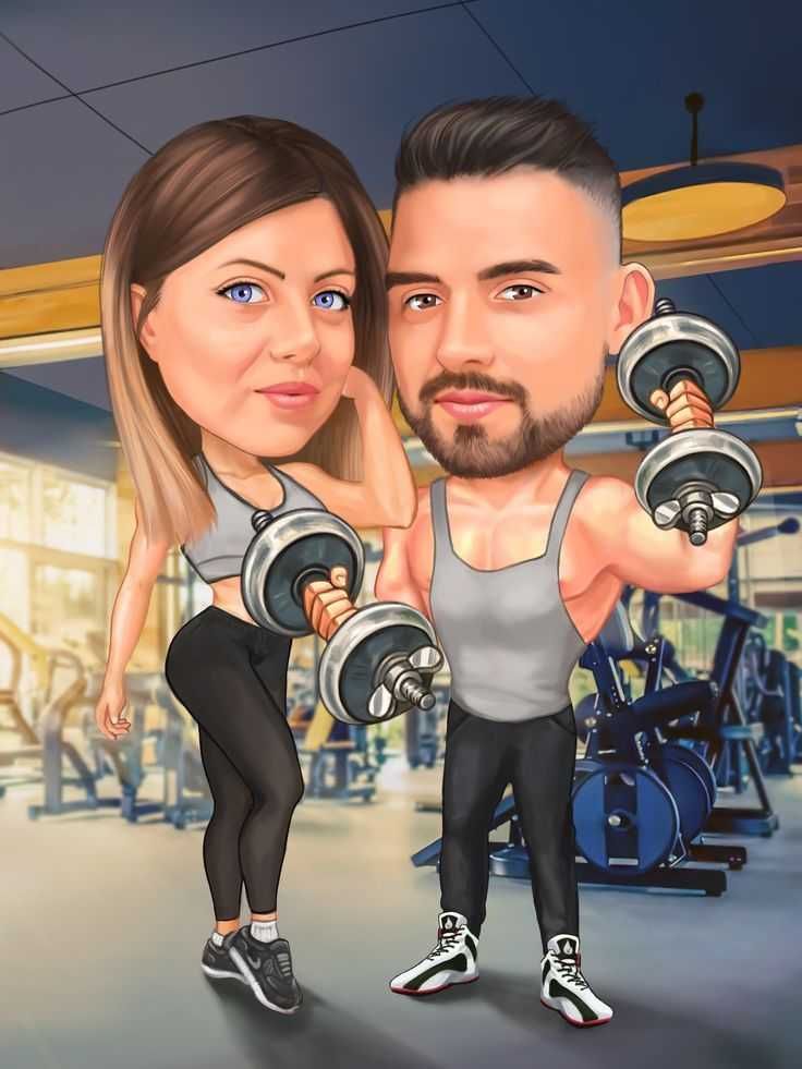 Карикатура по снимка , за рожден ден , за юбилей , подарък