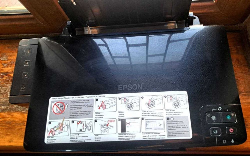 Цветной принтер Epson L200 б/у