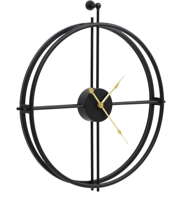 Vand ceas de perete, din metal, 50 cm diametrul