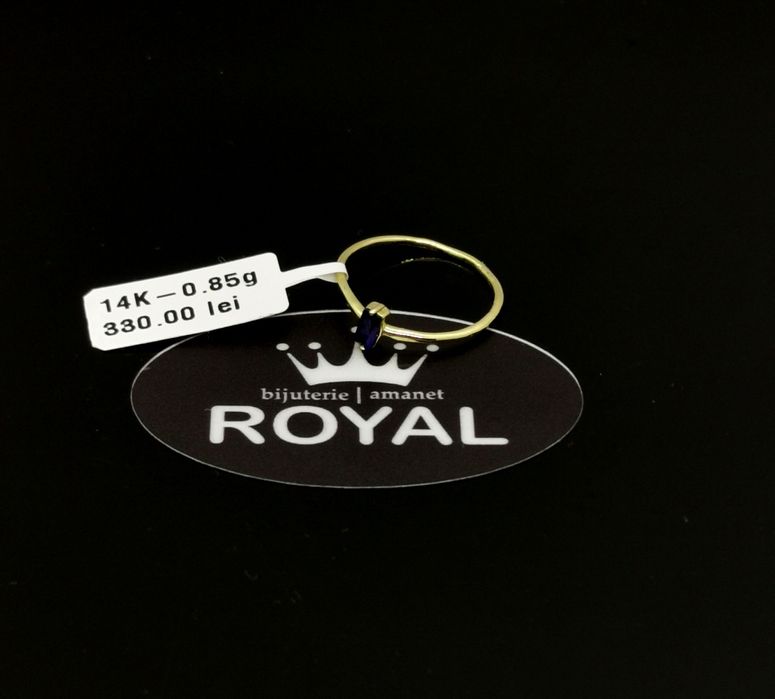 Bijuteria Royal inel din aur 14k 0.85 gr