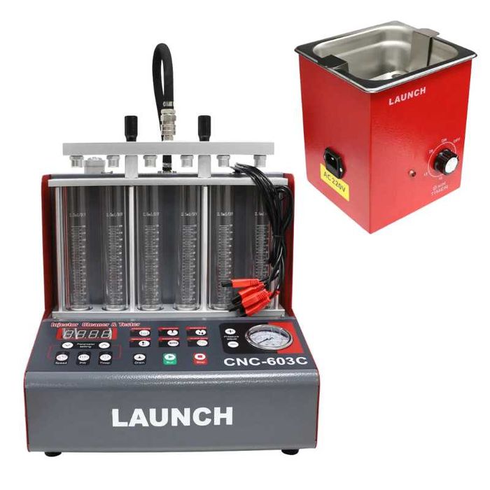 Установка для тестирования и очистки форсунок Launch CNC-603C