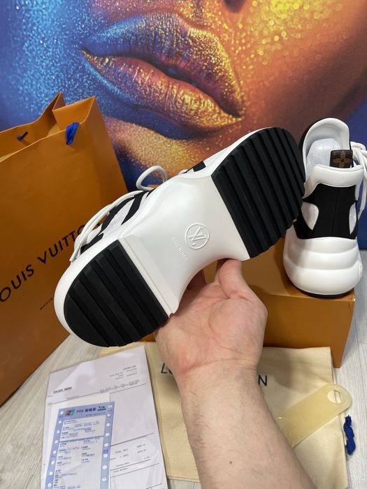 Adidasi Louis Vuitton piele naturala Premium Full Box