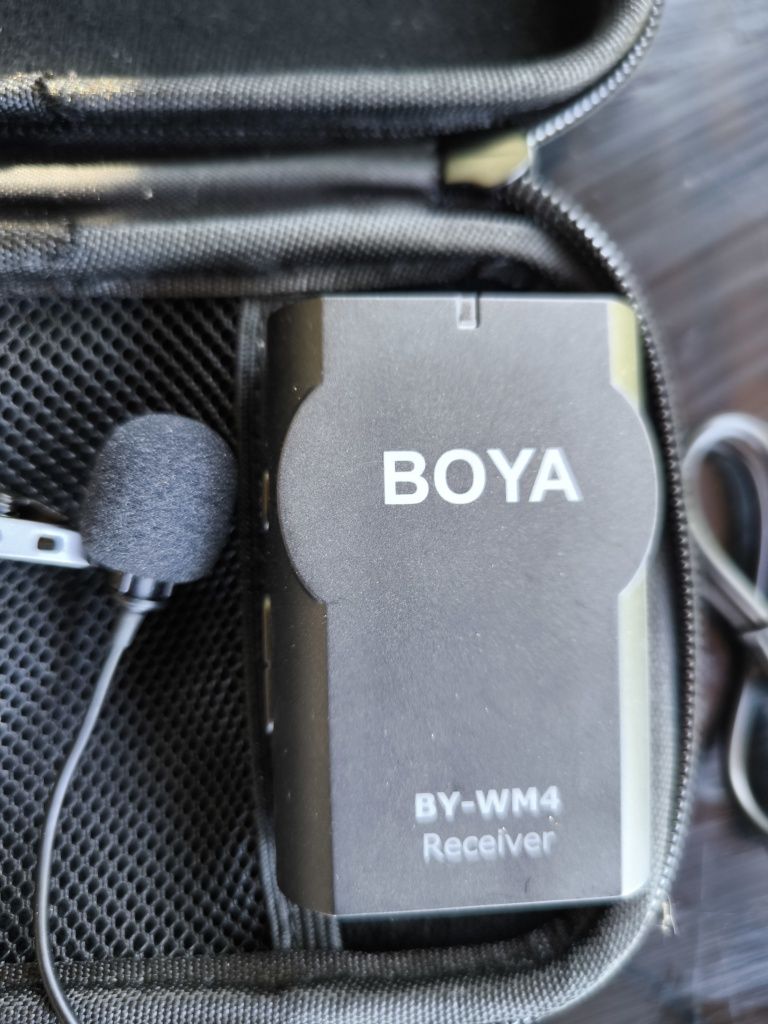 Set microfon lavalieră Wireless Boya